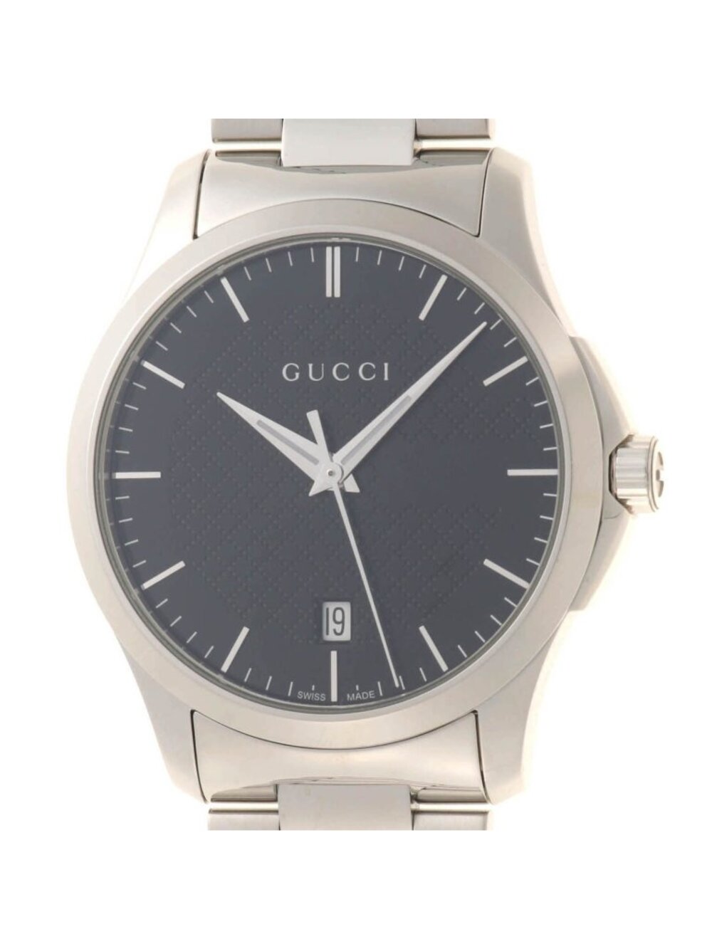 Gucci G-Timeless Watch Steel Black Dial Quartz